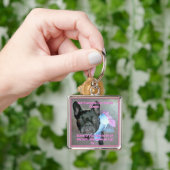 Franse Bulldog Sleutelhanger (Hand)