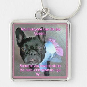 Franse Bulldog Sleutelhanger