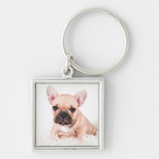 Franse Bulldog Sleutelhanger (Voorkant)