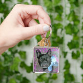 Franse Bulldog Sleutelhanger (Hand)