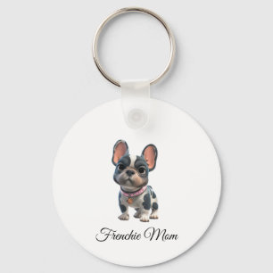 Franse Bulldog Sleutelhanger