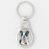 Franse Bulldog Sleutelhanger (Voorkant)