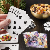 Franse bulldog-speelkaarten pokerkaarten (Insitu)