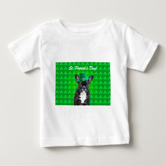 Franse Bulldog St Patrick's Day (Voorkant)