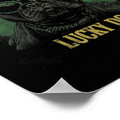 Franse Bulldog - St. Patrick's Day Saint Paddy Poster (Hoek)