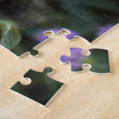 Franse Bulldog Stands in Flowers Legpuzzel (Zijkant)