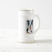 Franse Bulldog stein Bierpul (Voorkant rechts)