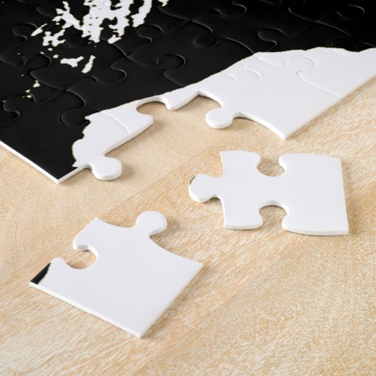 Franse Bulldog Stencil Legpuzzel (Zijkant)