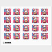 Franse Bulldog Sticker (Vel)