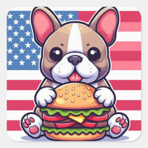 Franse Bulldog Sticker