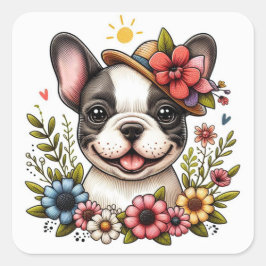Franse Bulldog Sticker