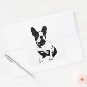 Franse Bulldog Sticker (Envelop)