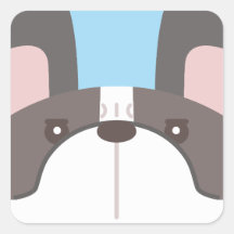 Franse Bulldog Sticker