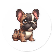 Franse Bulldog Sticker