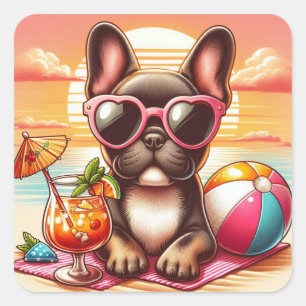 Franse Bulldog Sticker