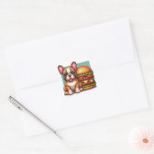 Franse Bulldog Sticker (Envelop)