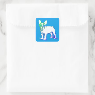 Franse Bulldog sticker voor binnen