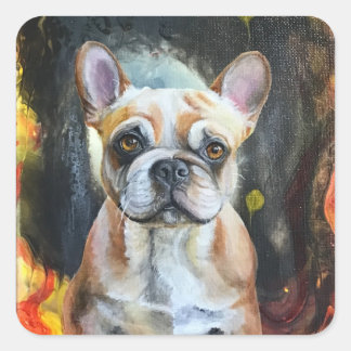 Franse Bulldog stickers