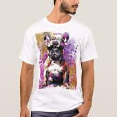 Franse Bulldog Streetwear T-shirt (Voorkant)