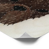 Franse Bulldog String Art Poster (Hoek)