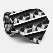 franse bulldog stropdas (Opgerold)