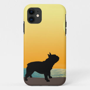 Franse Bulldog Surfside Sunset Case-Mate iPhone Case