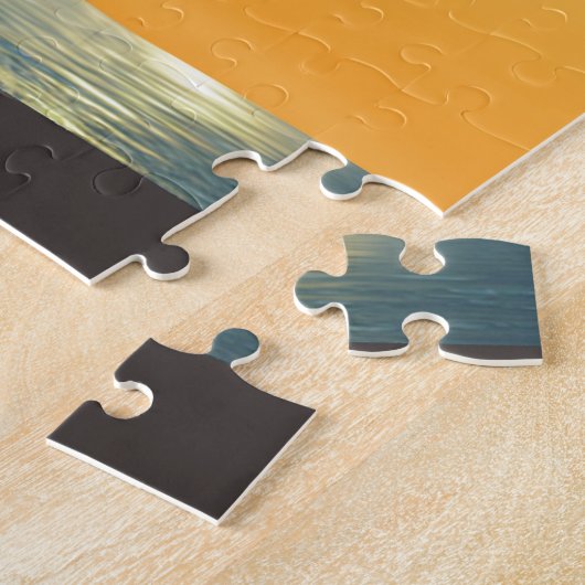 Franse Bulldog Surfside Sunset Legpuzzel (Zijkant)