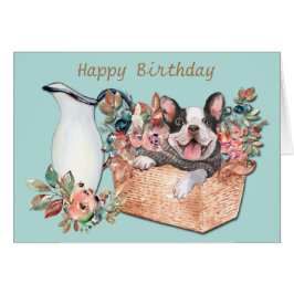 Franse Bulldog Surprise Birthday