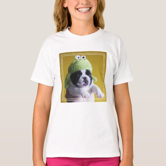 Franse Bulldog T-shirt (Voorkant)