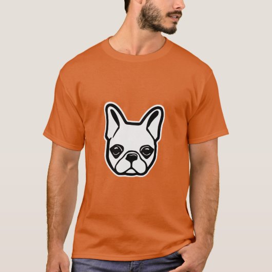 Franse Bulldog T-Shirt (Voorkant)