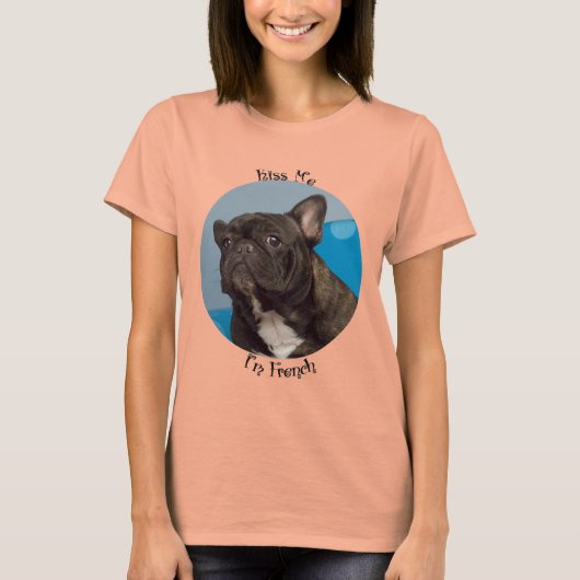 Franse Bulldog T-Shirt (Voorkant)