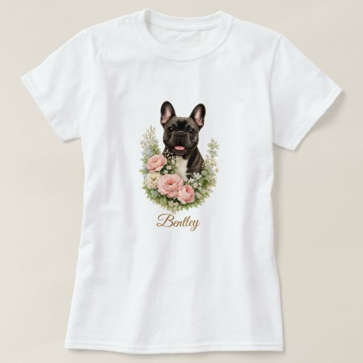Franse Bulldog T-shirt (Design voorkant)