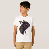 Franse Bulldog T-shirt (Voorkant volledig)