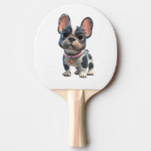Franse Bulldog Tafeltennisbatje (Voorkant)