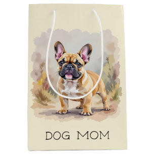 Franse Bulldog Tan Vaalgekleurde Schattige Franse Medium Cadeauzakje