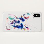 Franse bulldog-telefoontas Case-Mate iPhone case (Achterkant (horizontaal))