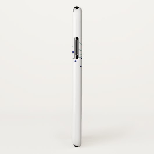 Franse bulldog-telefoontas Case-Mate iPhone case (Achterkant / rechts)