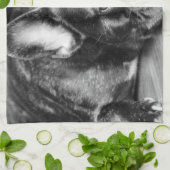 Franse Bulldog Theedoek (Gevouwen)