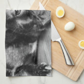 Franse Bulldog Theedoek (Quarter Fold)