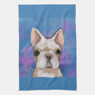 FRANSE BULLDOG        THEEDOEK