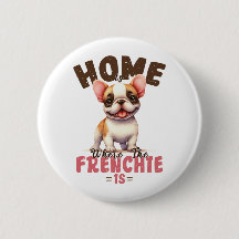Franse Bulldog Thuis Is Waar De Franse Bulldog Is