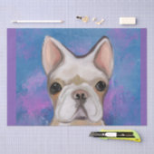 Franse Bulldog Tissuepapier (Craft)