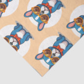 Franse Bulldog Tissuepapier (Detail)