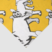 Franse Bulldog  Tissuepapier (Detail)