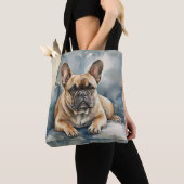 Franse Bulldog Tote Bag (Dichtbij)