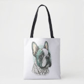 Franse bulldog tote bag (Voorkant)