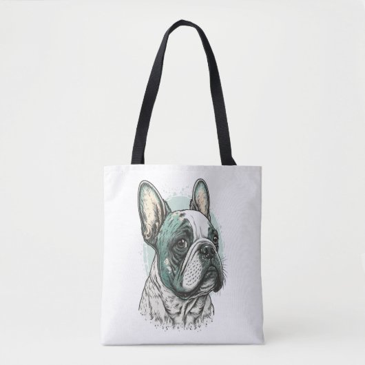 Franse bulldog tote bag (Voorkant)