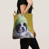 Franse Bulldog Tote Bag (Dichtbij)