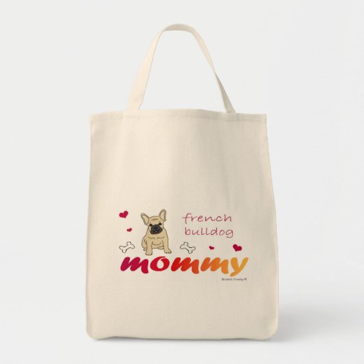 franse bulldog tote bag (Voorkant)