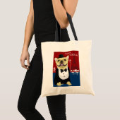 Franse Bulldog Tote Bag (Voorkant (product))